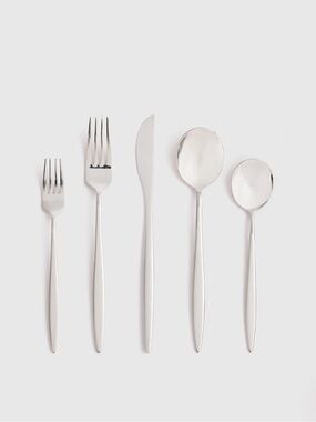 NIB FORTESSA Constantin 20 Piece Flatware Set Stainless Steel 0188